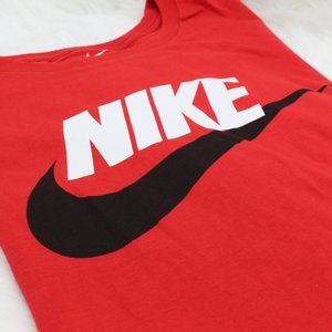 Nike Men's {RED} "Just Do It" Swoosh T-Shirt, NWOT